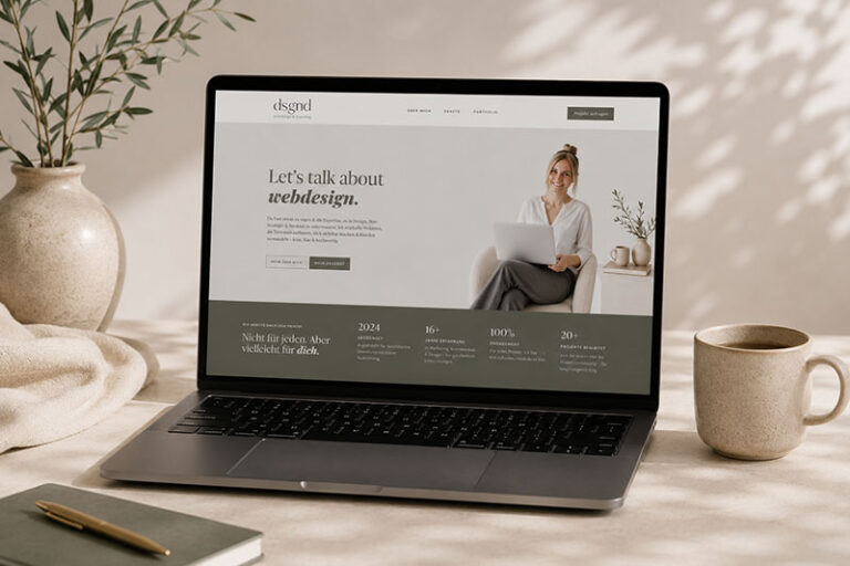 dsgnd WordPress-Webdesign für Webseiten und Onepages