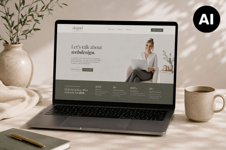 dsgnd WordPress-Webdesign für Webseiten und Onepages